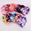 Gradient Tie Free Hat Skullies Vailies